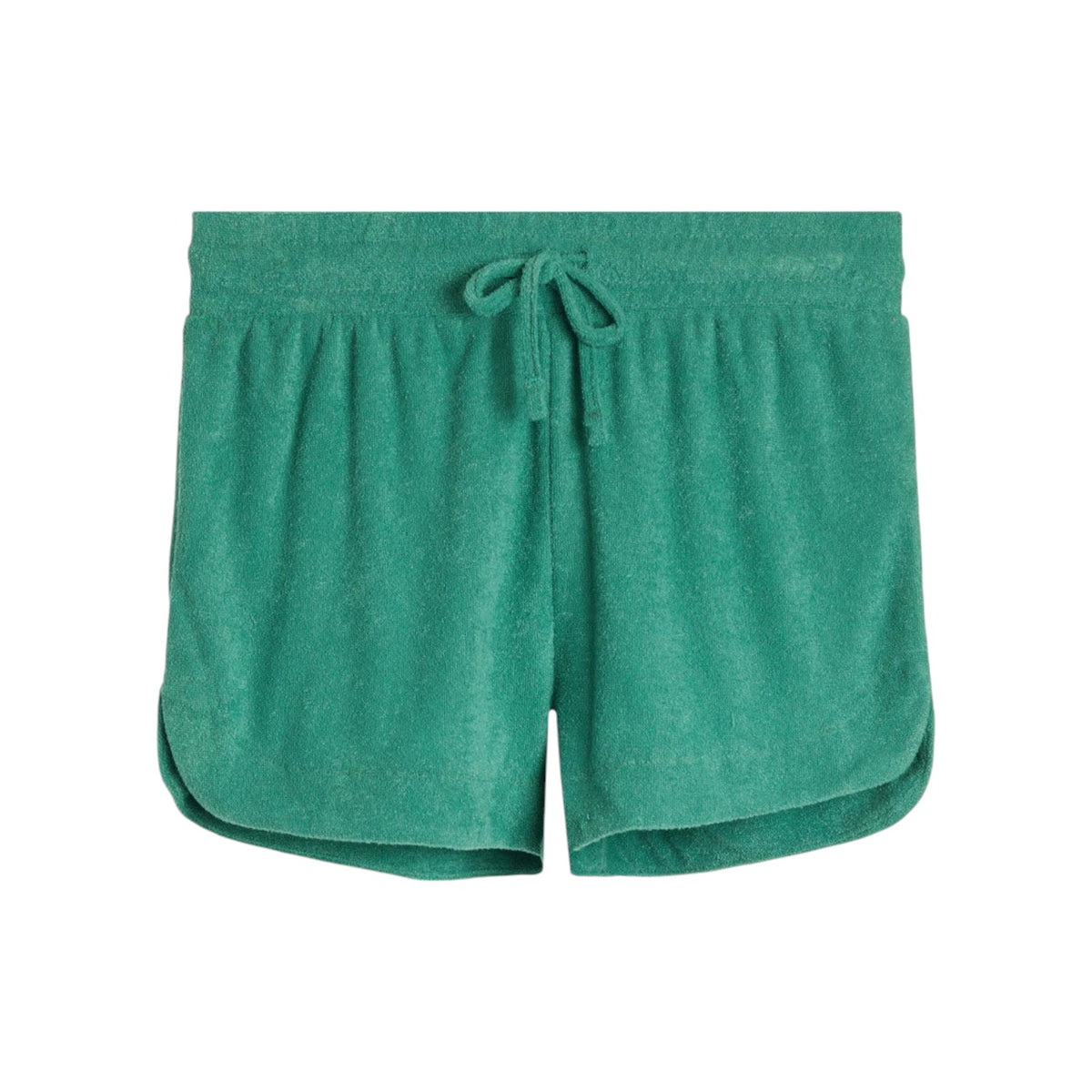 Green French Terry Shorts - Bee Bee Designs