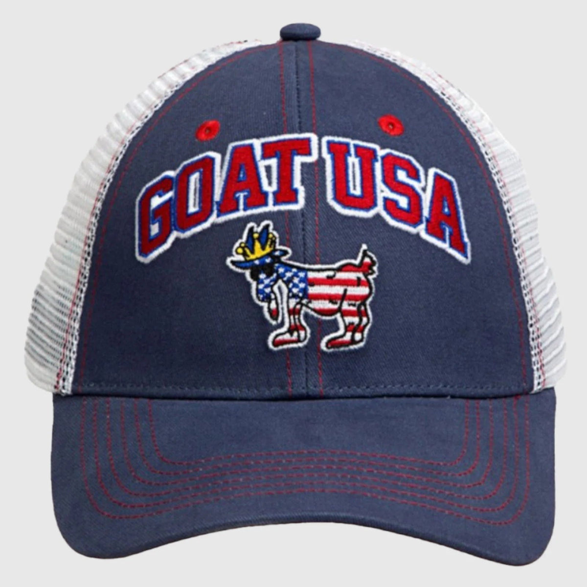GOAT Freedom Trucker Hat - Bee Bee Designs
