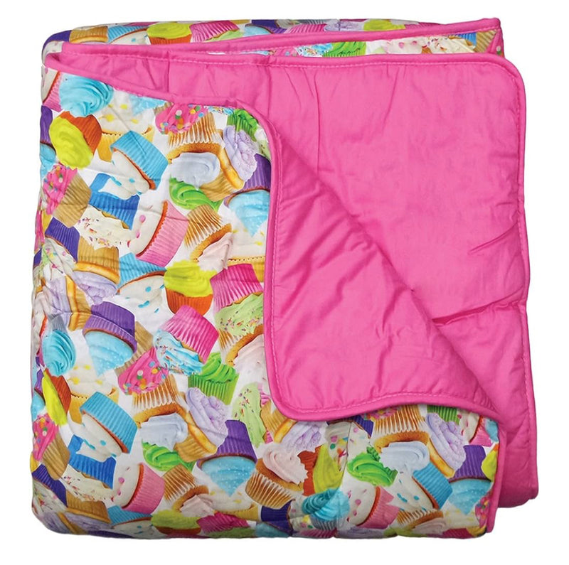Cupcakes Reversible Camp Comforter