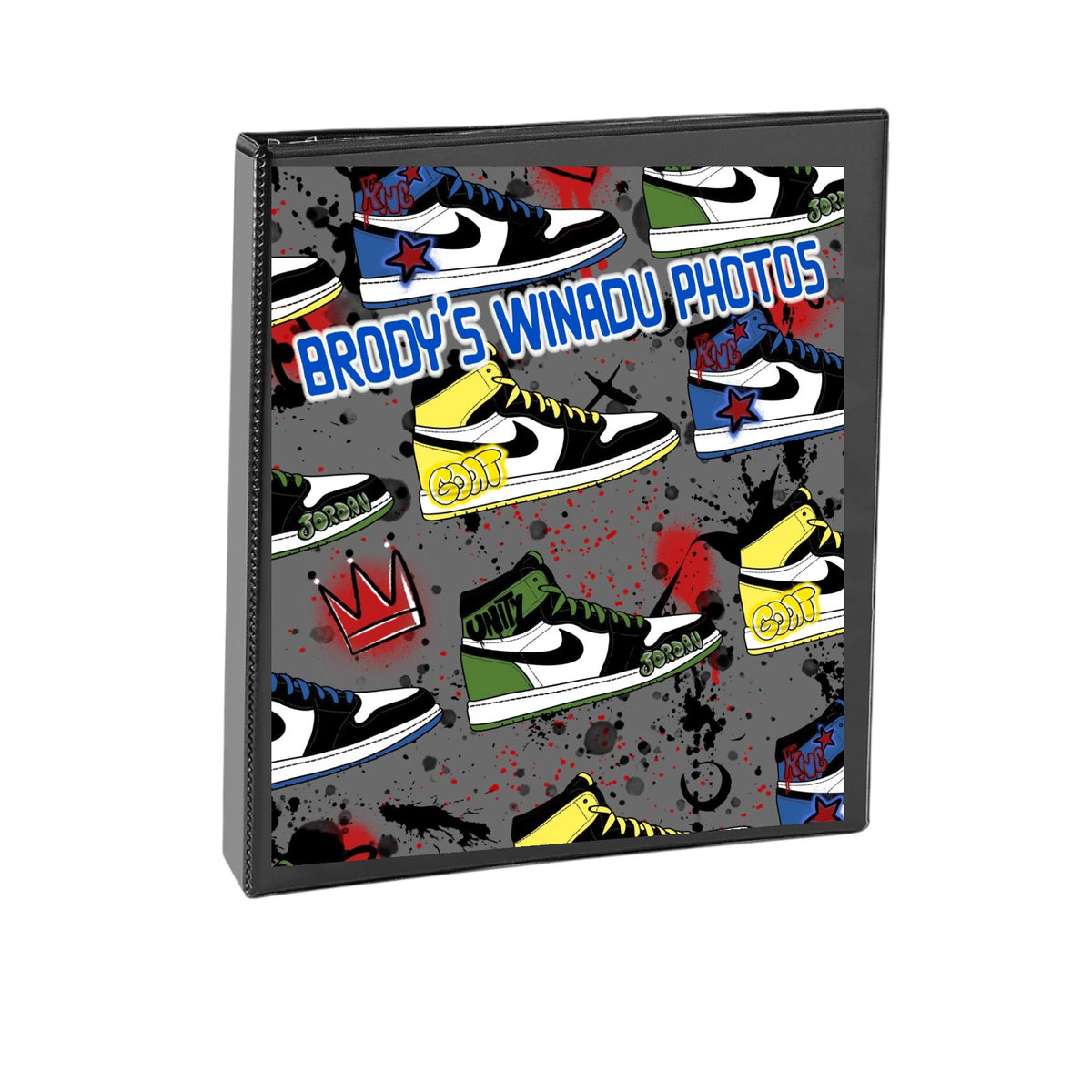 Graffiti Sneakers Photo Album - Bee Bee Designs