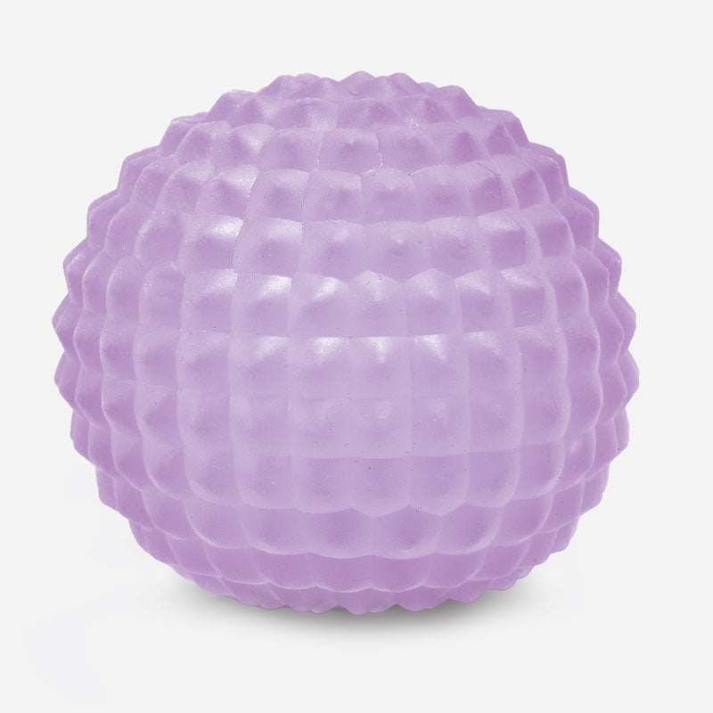 SPEKS Gump Surface Toy stress ball in lavender with a bumpy textured surface