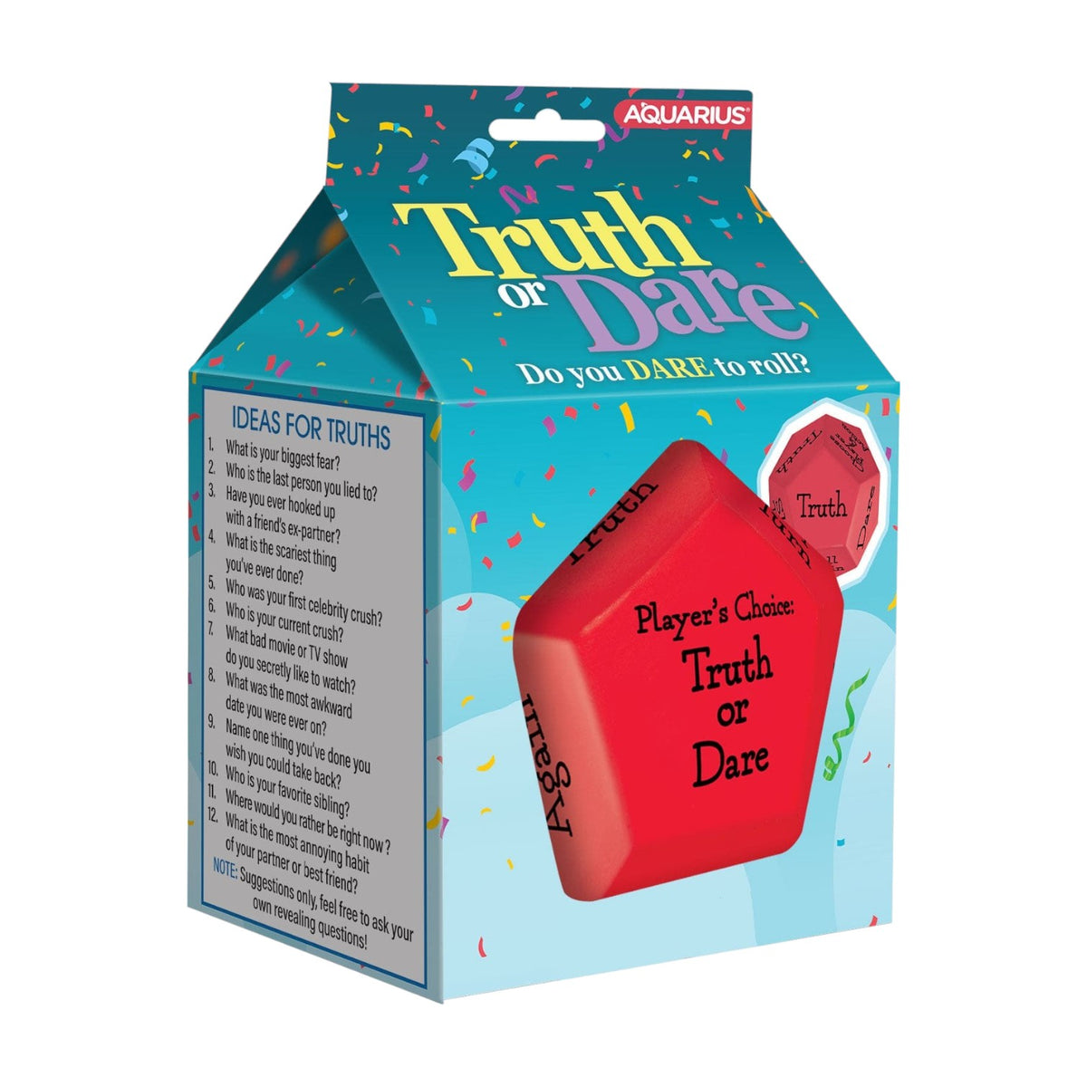 Truth or Dare Dice Rolling Game - Bee Bee Designs