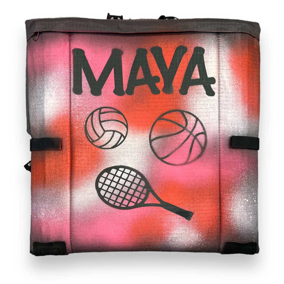 Airbrushed Crazy Creek camp chair – Crazy Creek style • airbrushed art – portable, low-profile seating.