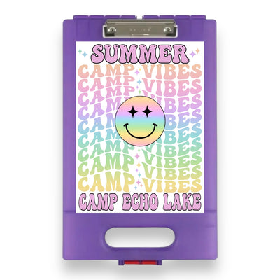 Pastel Camp Vibes Clipboard