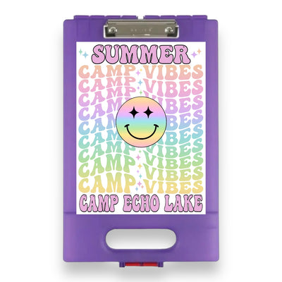 Pastel Camp Vibes Clipboard