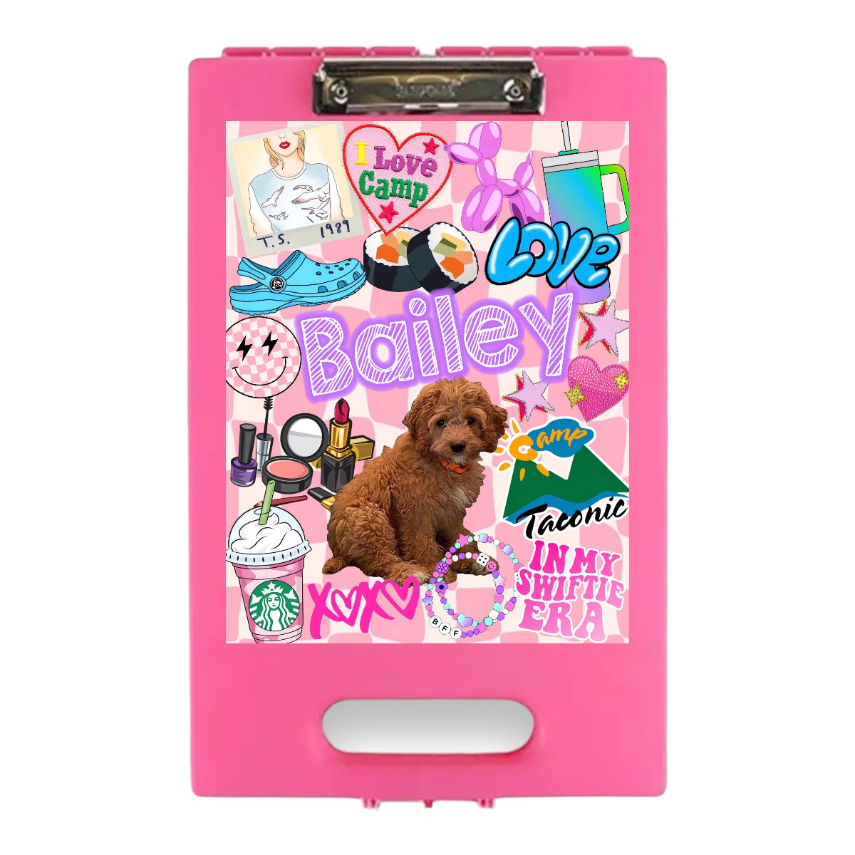 Legit The Coolest Photo Clipboard Ever – storage clipboard for writing camp letters at sleepaway or overnight camp by Bee Bee Designs