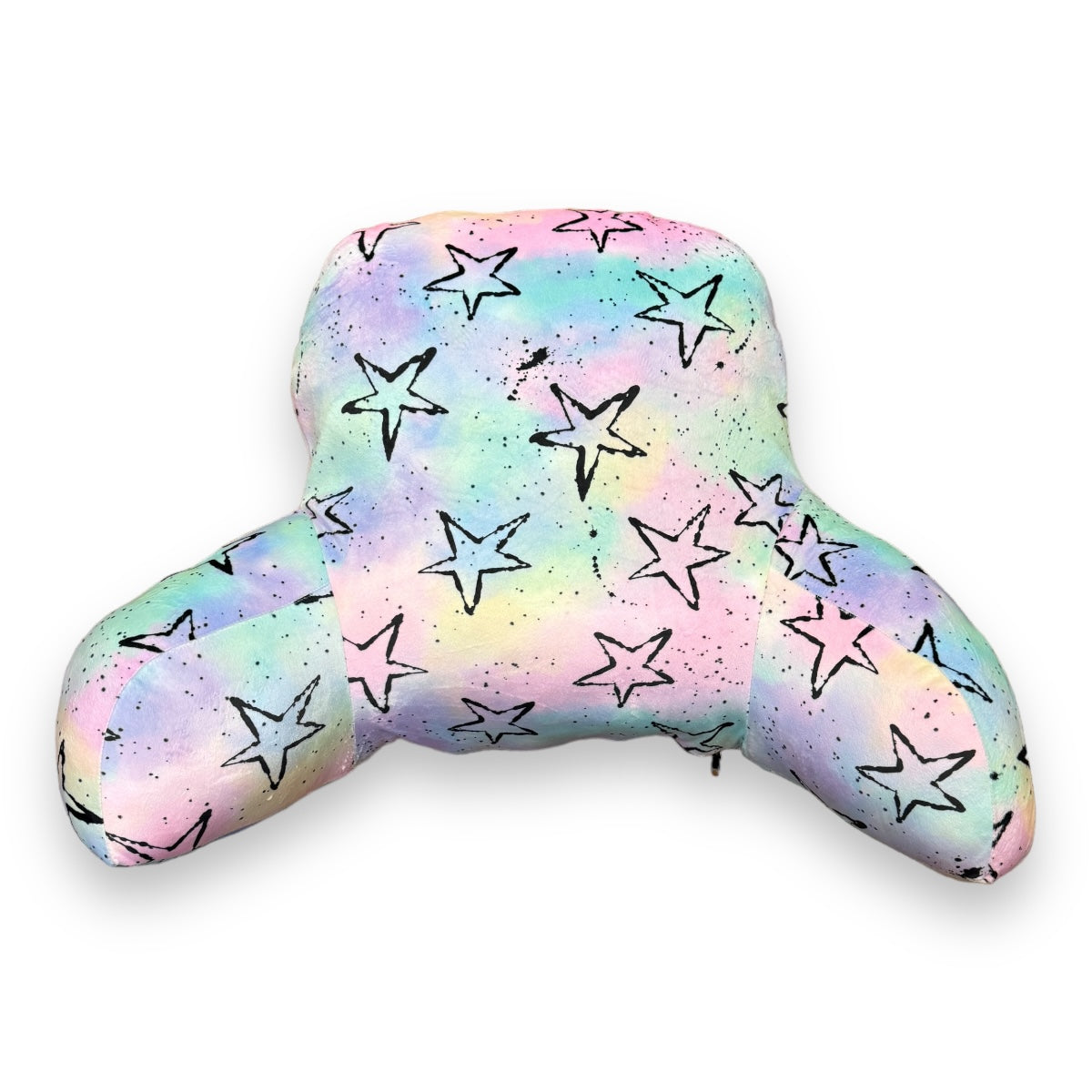 Splatter Stars Camp Boyfriend Pillow – Soft, Washable, Camp-Ready