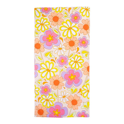 Groovy Flower Towel