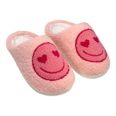 Kids Pink Happy Slipper