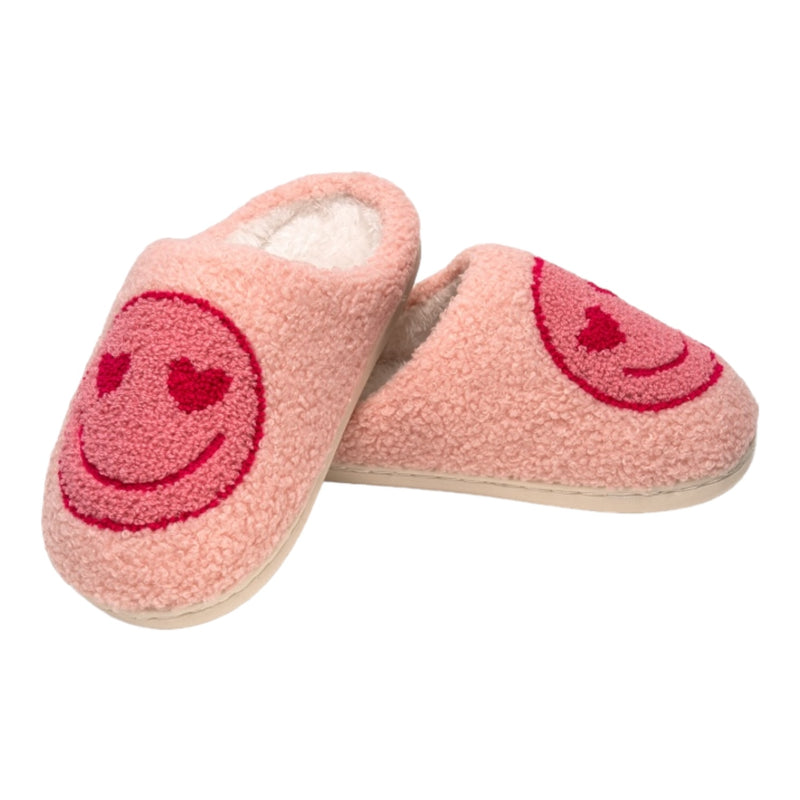 Kids Pink Happy Slipper