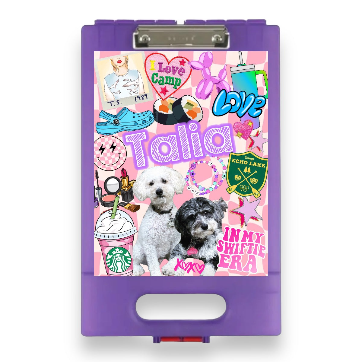 Legit The Coolest Photo Clipboard Ever – storage clipboard for writing camp letters at sleepaway or overnight camp by Bee Bee Designs