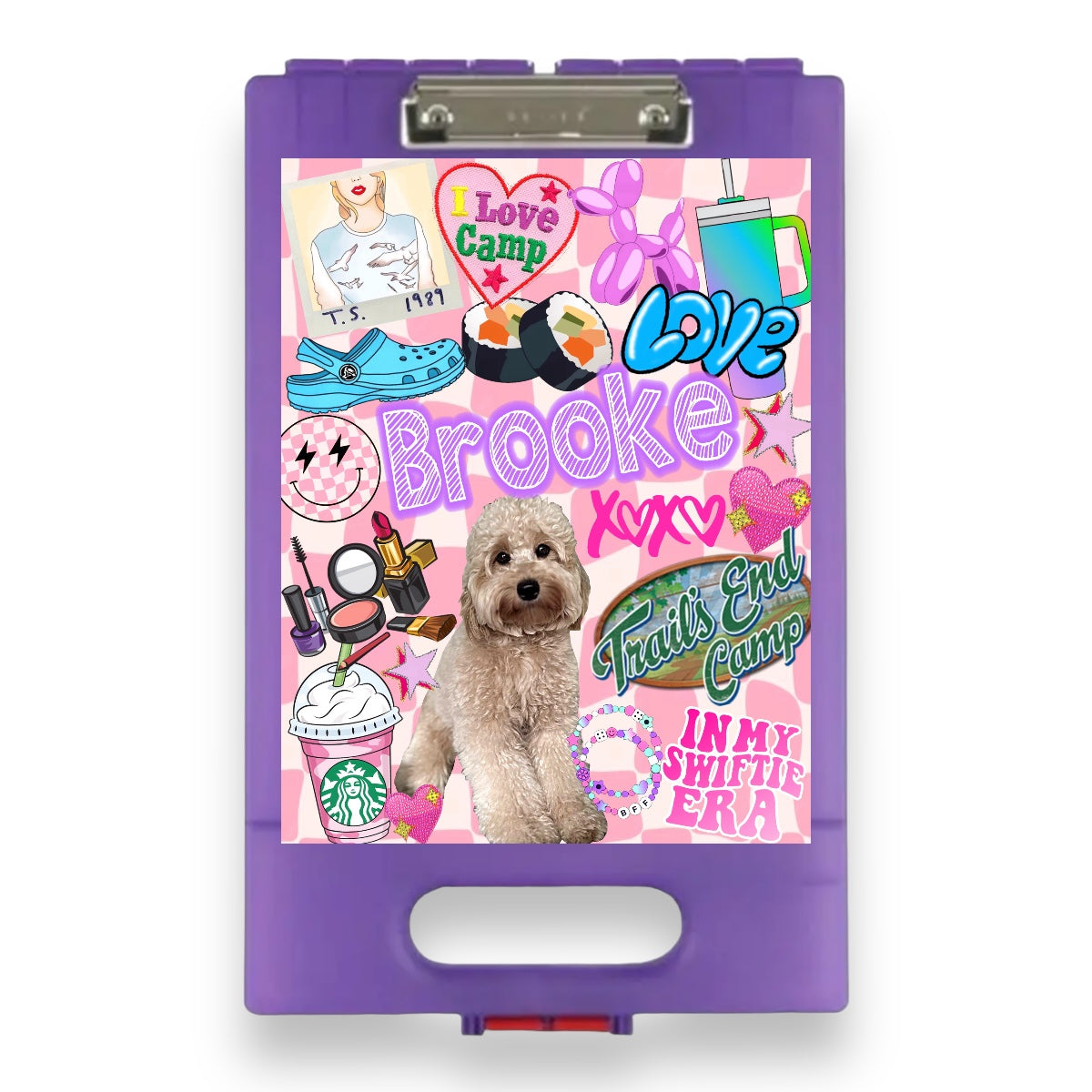 Legit The Coolest Photo Clipboard Ever – storage clipboard for writing camp letters at sleepaway or overnight camp by Bee Bee Designs
