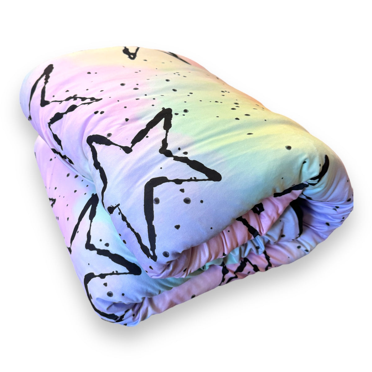 Splatter Stars Reversible Reversible Camp Comforter – Soft, Washable, Camp-Ready