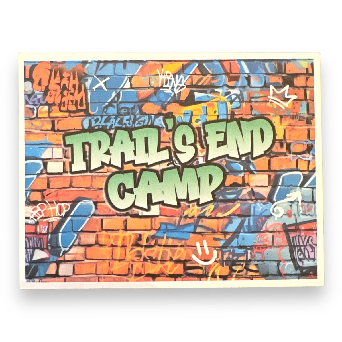 Graffiti Wall Camp Notecards – letters FROM camp notecards (8 cards + 8 envelopes) for sleepaway/overnight camp by Bee Bee Designs