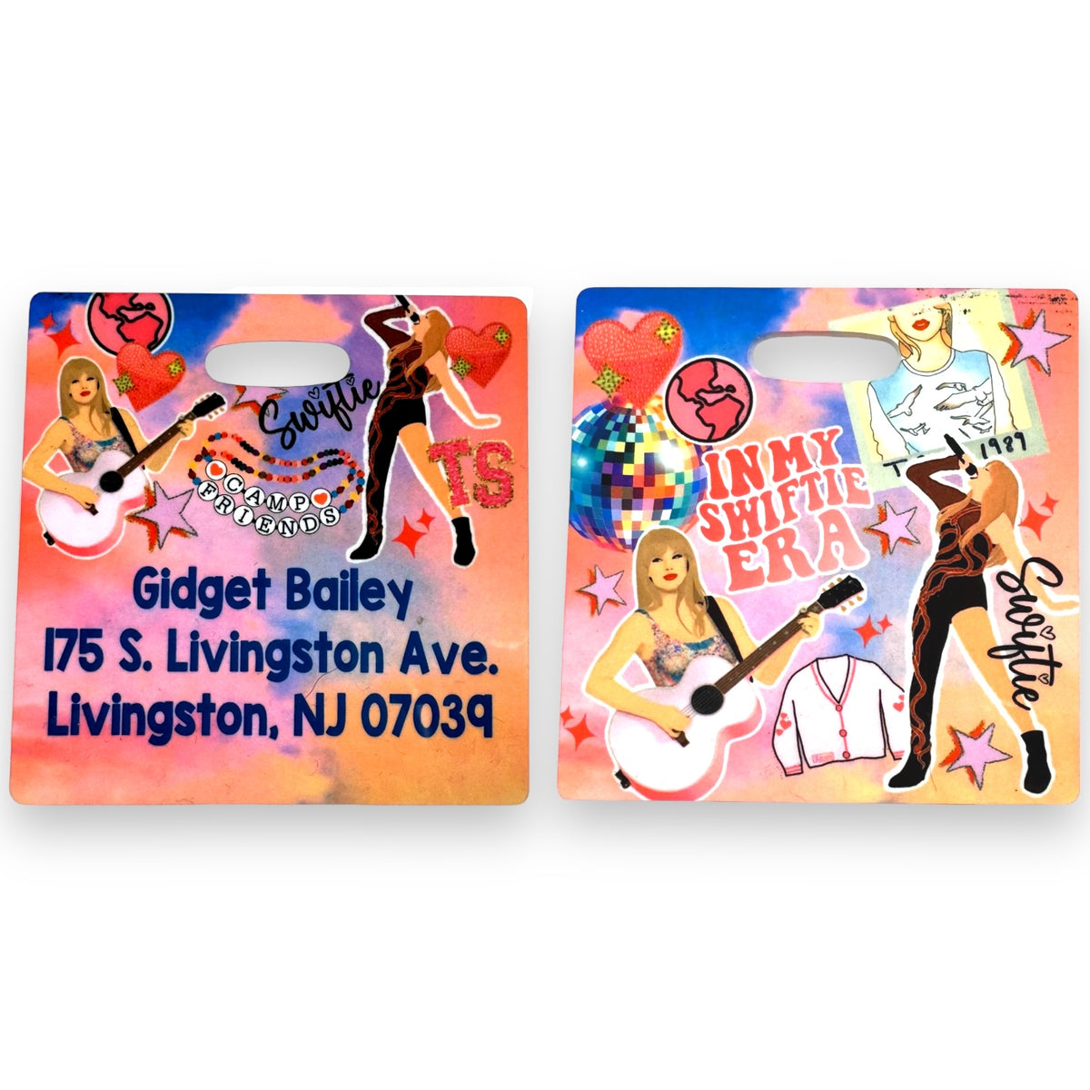 Cruel Summer Taylor Swift Luggage Tag – Bee Bee Designs Exclusive camp luggage tag 🌟