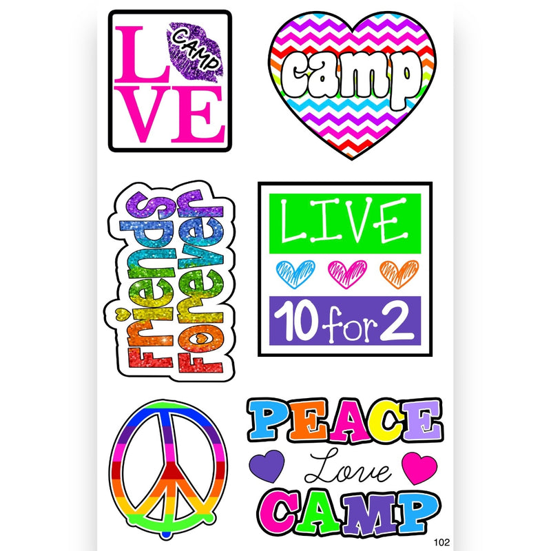 Colorful Camp Cling Its