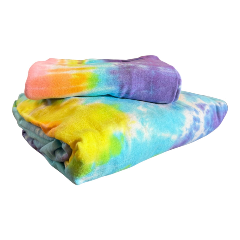 Snow Cone Tie Dye Twin Camp Sheet Set