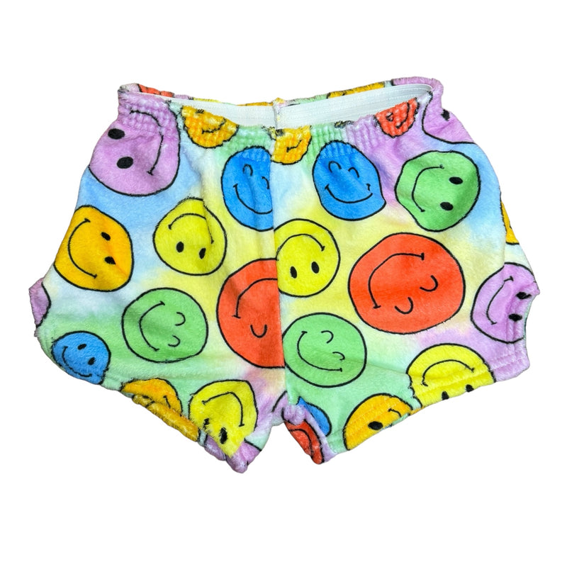 Smiley Gals Fuzzy Shorts