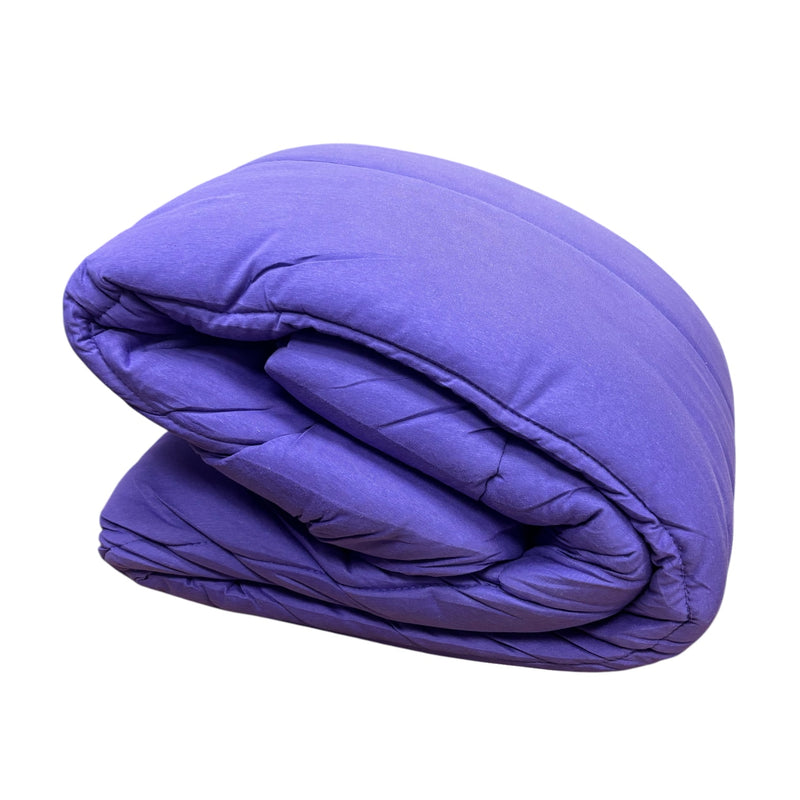 Purple Jersey Camp Comforter