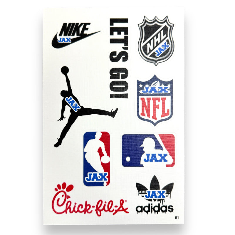 Customized Cool Sports Cling