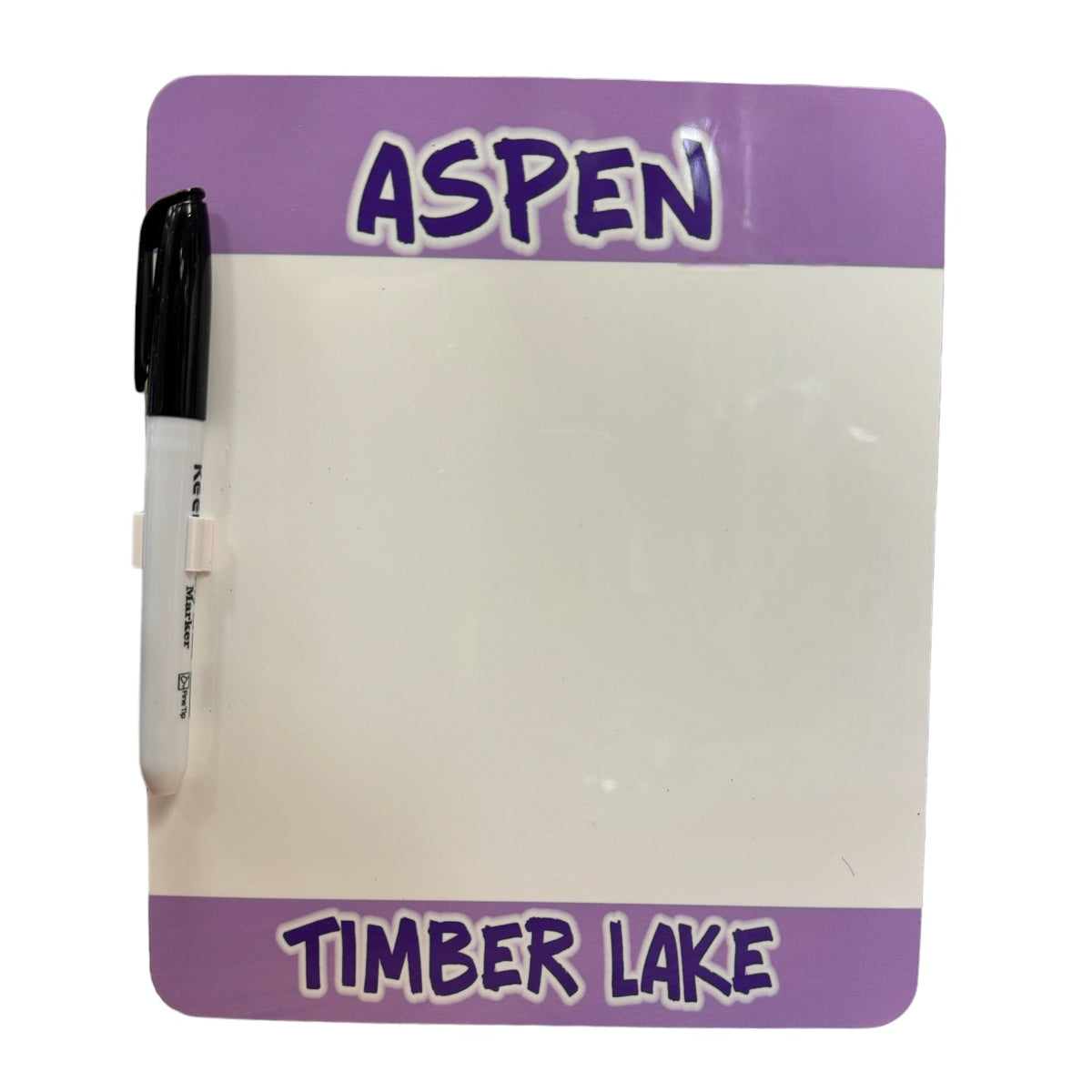 Simply Purple Dry Erase Board - Bee Bee Designs