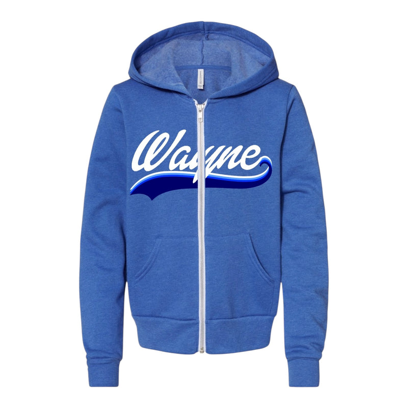 Rainbow Swoosh Camp Cozy Zip-Up