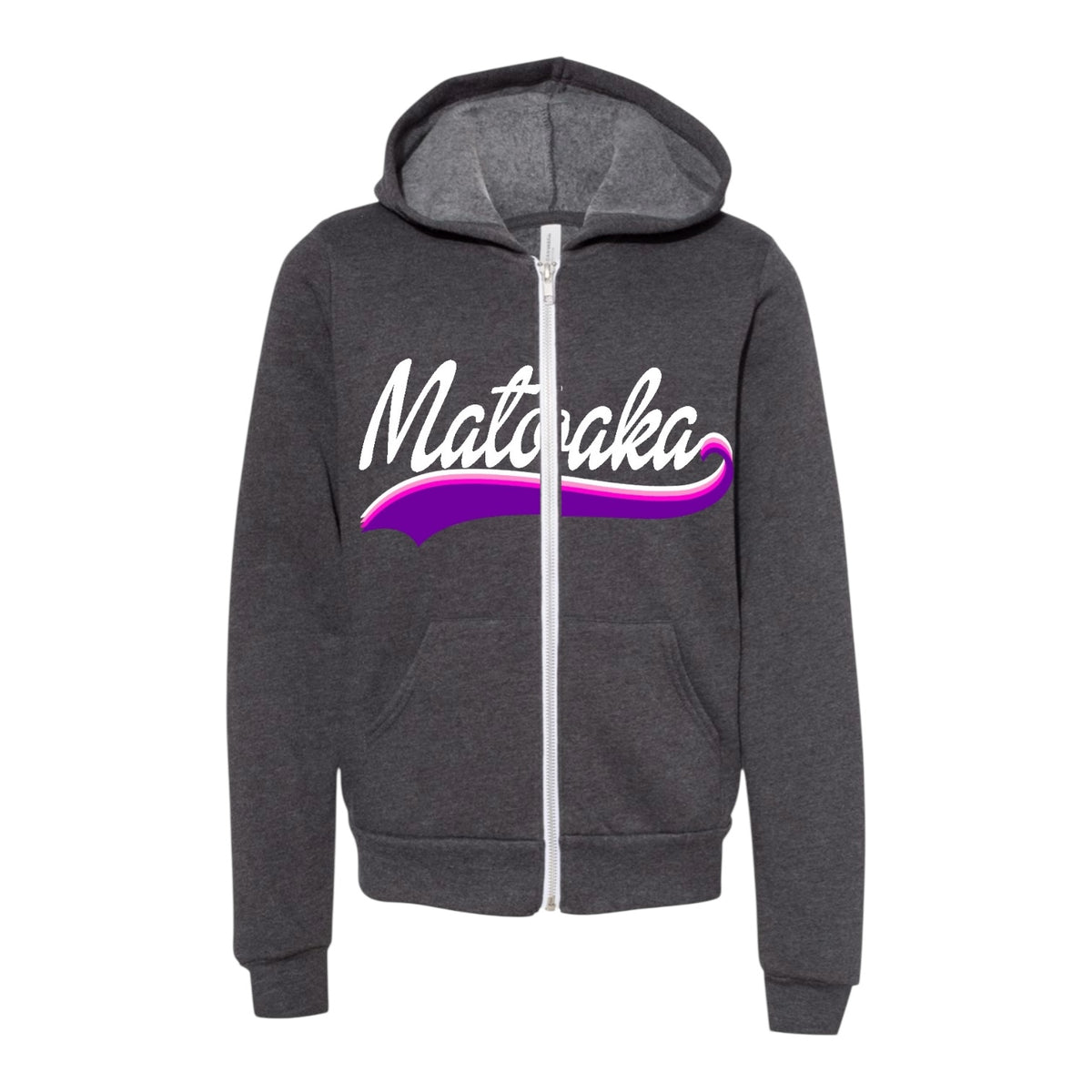 Rainbow Swoosh Camp Cozy Zip-Up - Bee Bee Designs