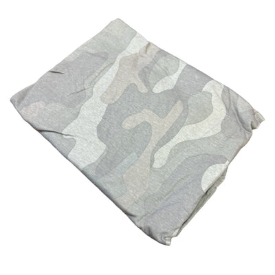 Gray Camo 4-Piece Jersey Sheet Set