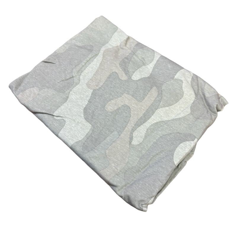 Gray Camo 4-Piece Jersey Sheet Set