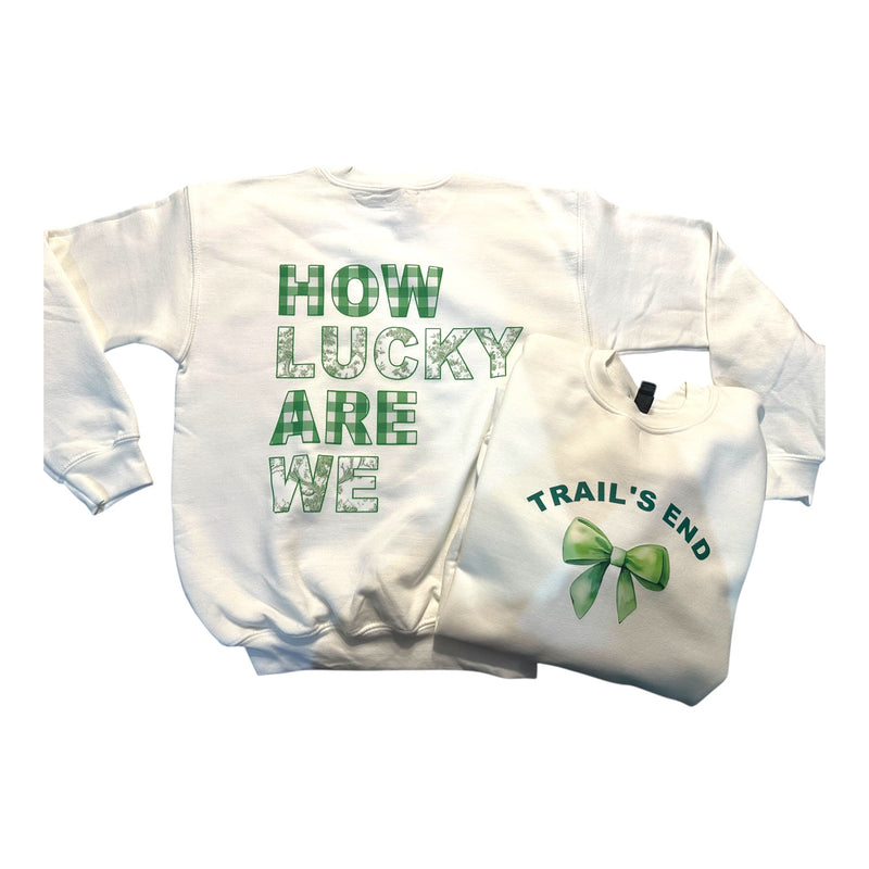How Lucky We Are Camp Hoodie