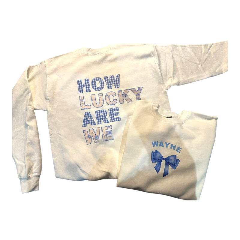 How Lucky We Are Camp Hoodie