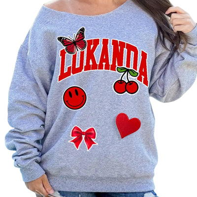 Off the Shoulder Camp Patch Crew