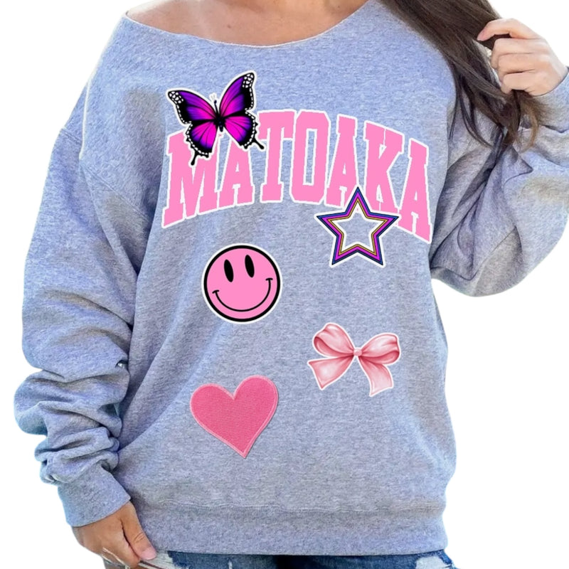 Off the Shoulder Camp Patch Crew