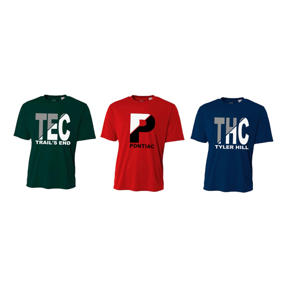 Camp Split Initial T-Shirt - Bee Bee Designs