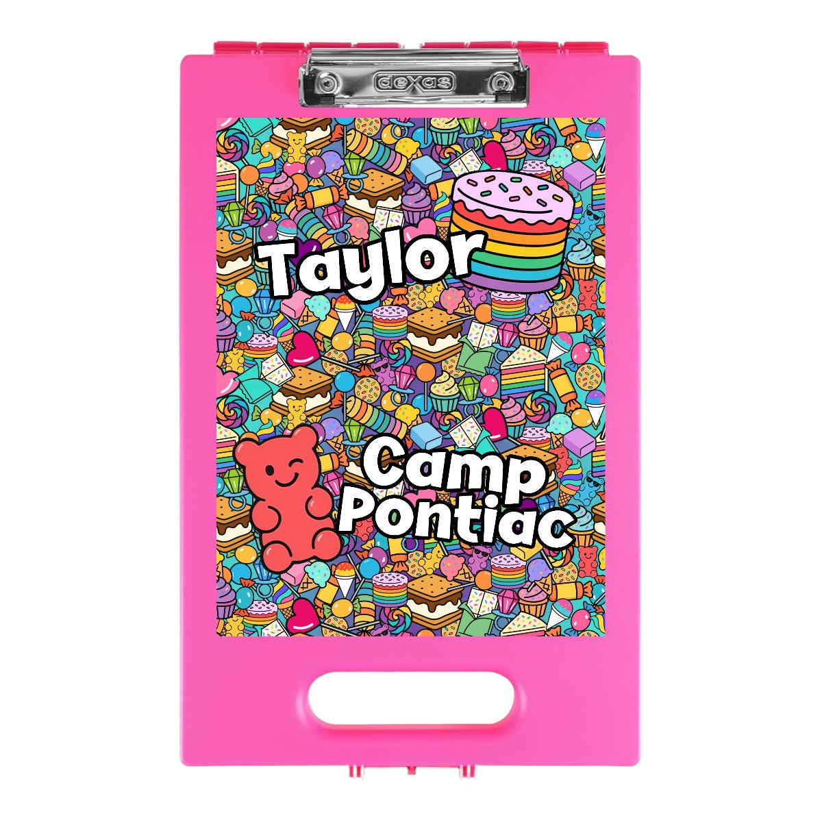 Super Sweet Candy Camp Clipboard - Bee Bee Designs
