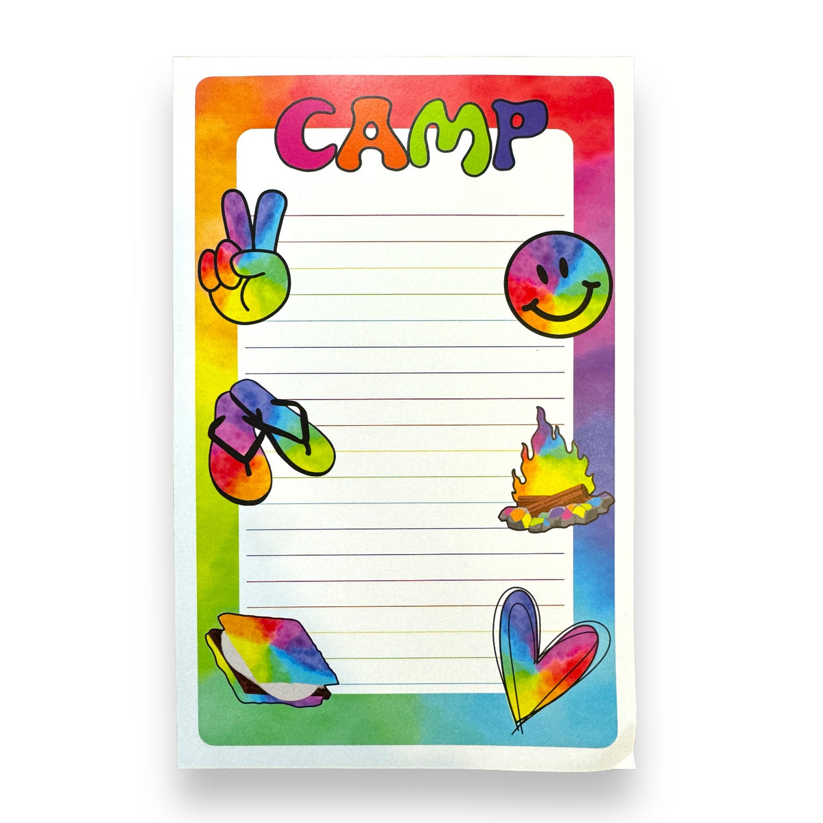 Camp Collage Notepad - Bee Bee Designs