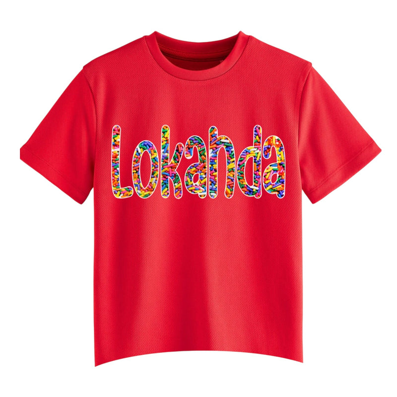 Sprinkle Letters Camp Tee