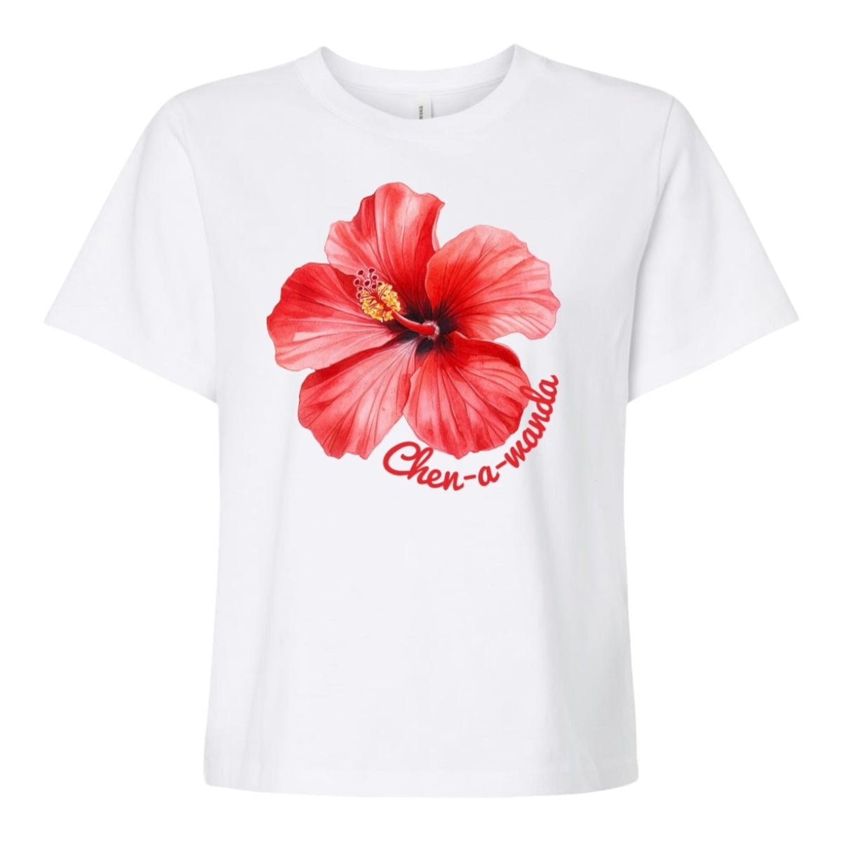 Camp Hibiscus Tee 🌺 - Bee Bee Designs