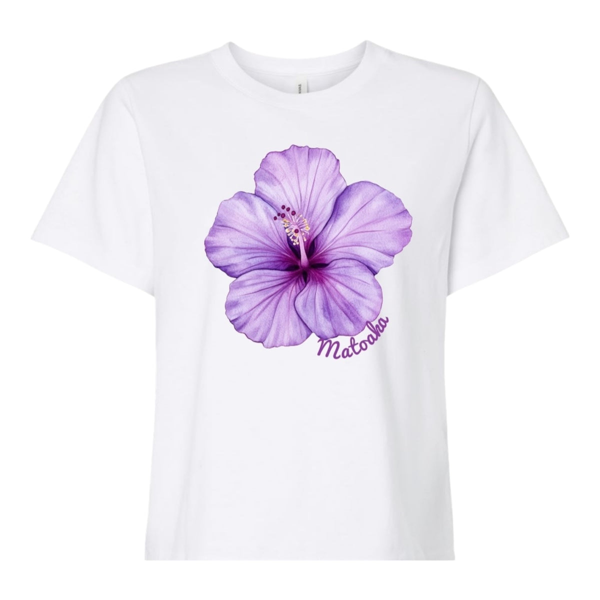 Camp Hibiscus Tee 🌺 - Bee Bee Designs