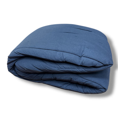Navy Jersey Camp Comforter - Bee Bee Designs