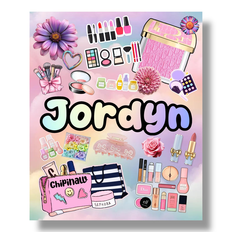 Glow Girl Personalized Camp Blanket ✨💄 - Bee Bee Designs