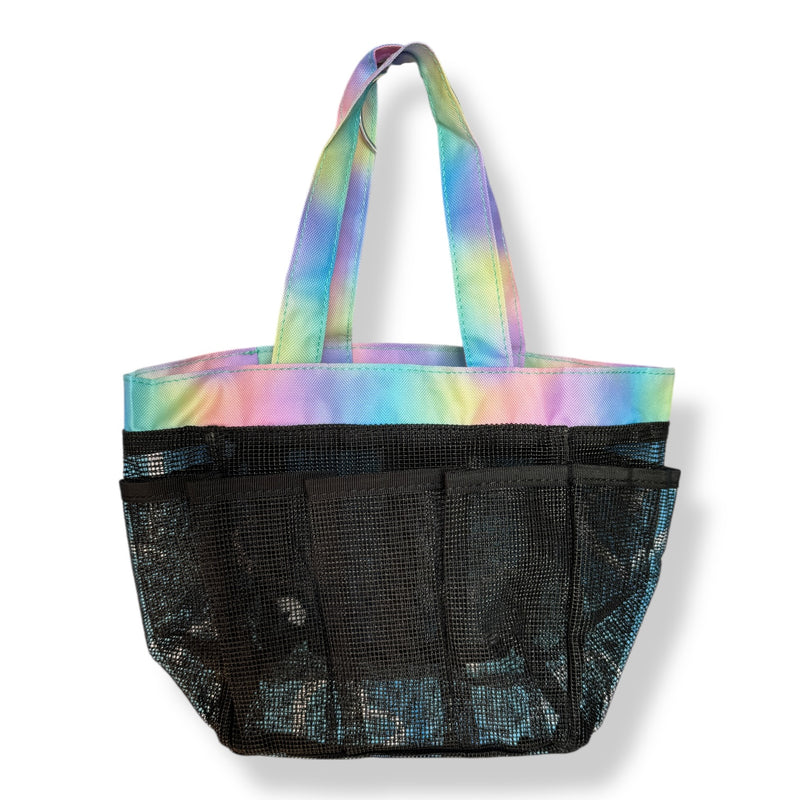 Pastel Dreams Mesh Shower Camp Shower Caddy