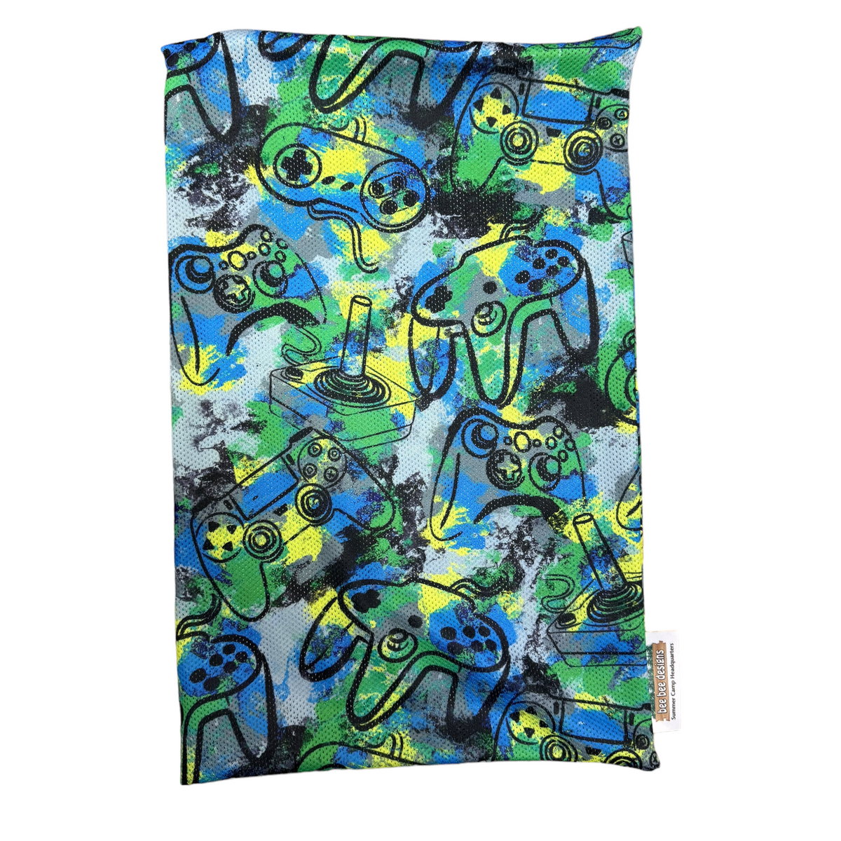 I'm Gaming Mesh Sock Bag – keeps socks paired, summer camp bunk essential, Bee Bee Designs.