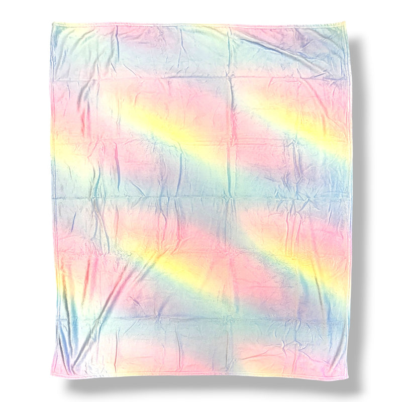 Pastel Dreams Fuzzy Camp Fuzzy Blanket