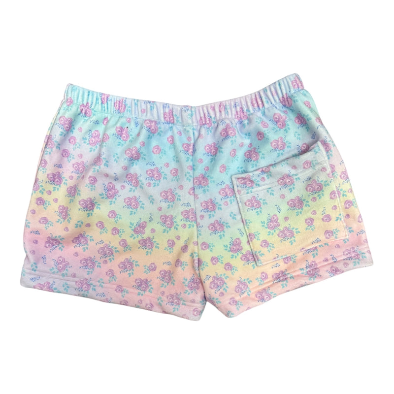 Sweet Blossoms Fuzzy Camp Shorts - Bee Bee Designs