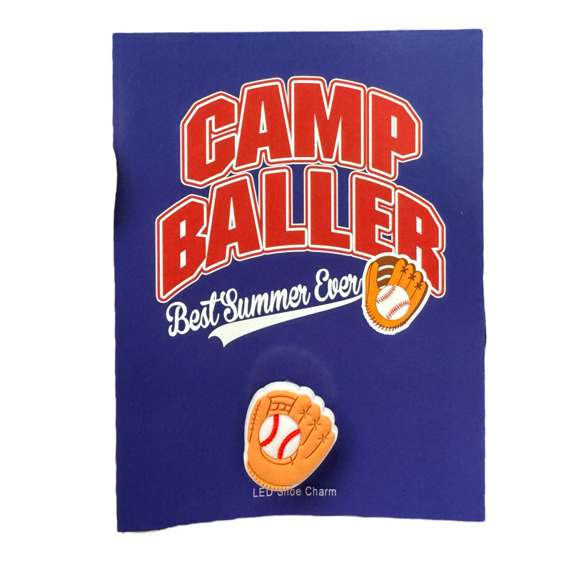 Camp Baller Greeting Card w/ Light Up Shoe Charm