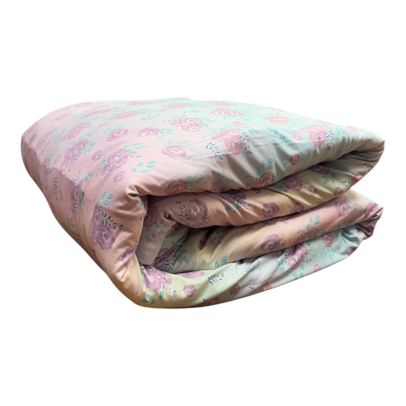 Blushing Blossoms Reversible Camp Comforter