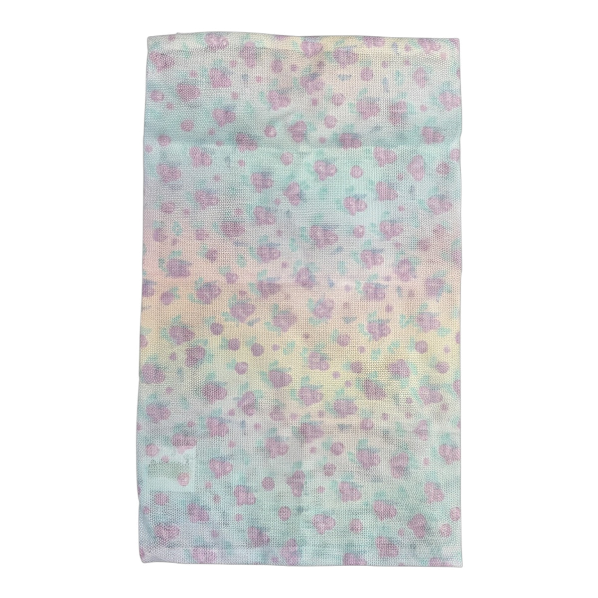 Blushing Blossoms Mesh Sock Bag