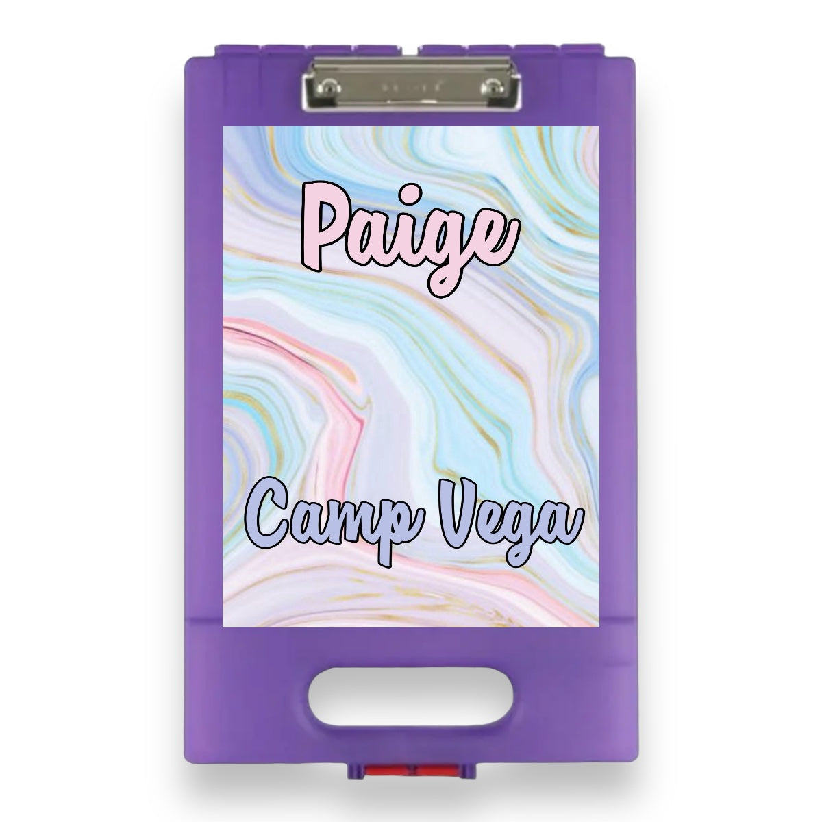 Marble Luxe Camp Clipboard