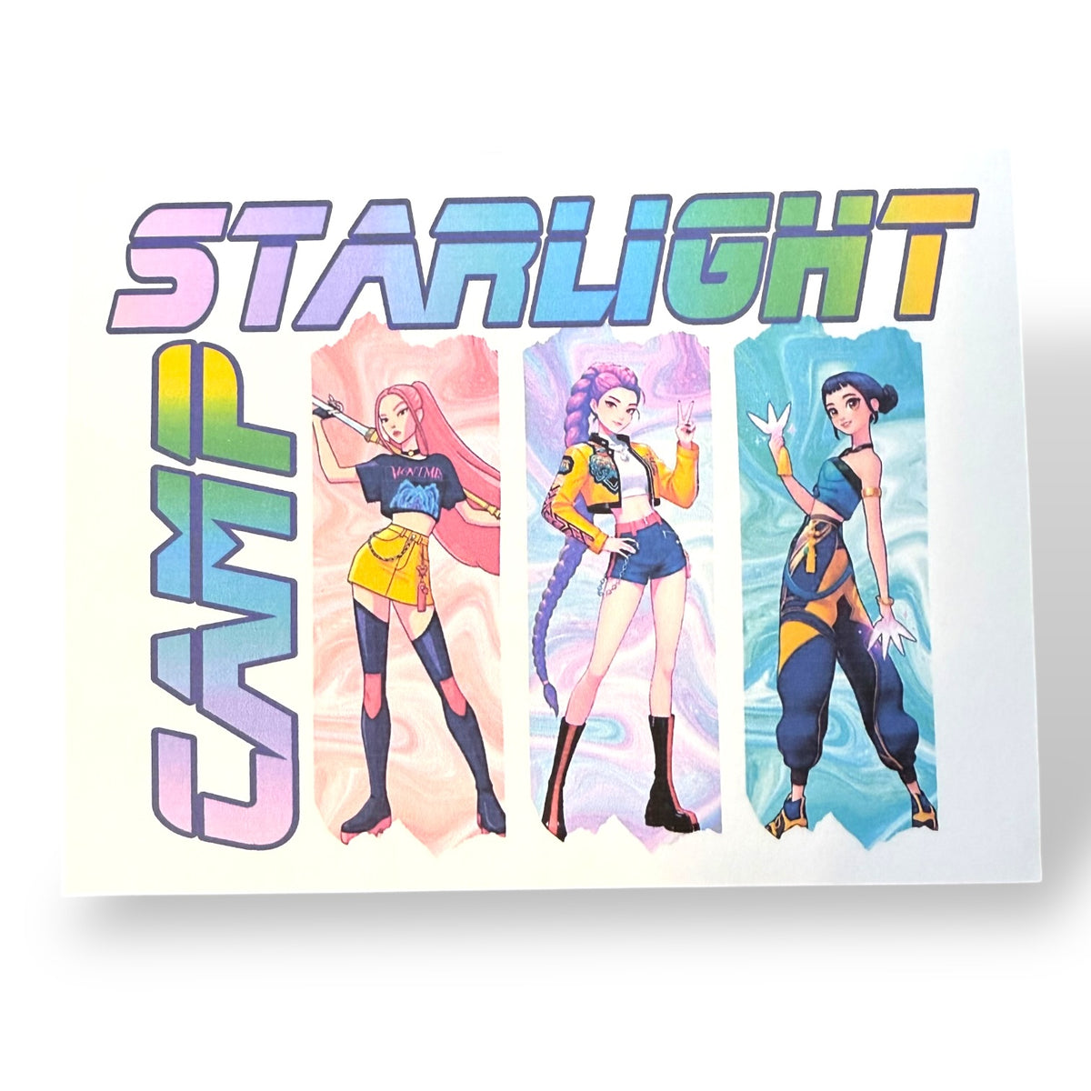 K-Pop Demon Hunters Camp Notecards